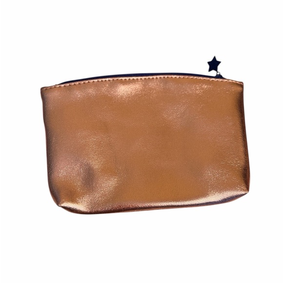 7 pc Ipsy Copper Tone Small Makeup Bag with Skincare and Makeup Set - Picture 4 of 15